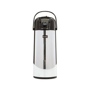 AIRPOT, 2.2 Liter, Push Button, Stainless Steel