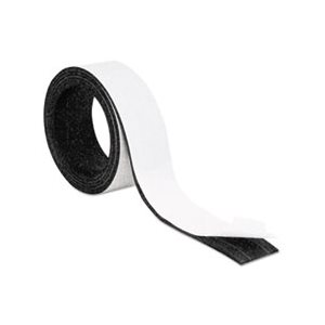 TAPE, Magnetic, Adhesive, Roll, Black, 1 / 2" x 7'