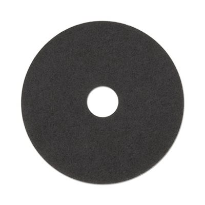 FLOOR PADS, High-Performance, Standard, 20" Diameter, Black, 5 / Carton