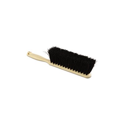 Counter Brush, Tampico Fill, 8" Long, Tan Handle