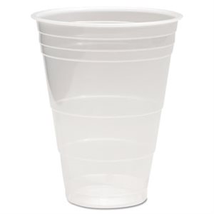 CUPS, TRANSLUCENT, BOARDWALK, PLASTIC, 16OZ, 50 / PK