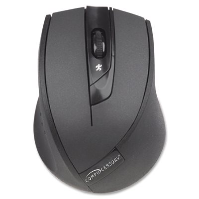 MOUSE, WIRELESS, VTRACK, 2.4G, BLACK