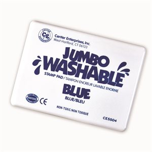 STAMP PAD, JUMBO, BLUE