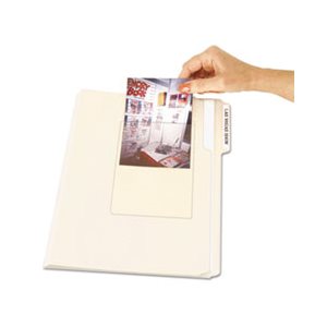 HOLDERS, PHOTO, Peel & Stick, for 3.5" x 5" & 4" x 6" Photos, 4.375" x 6.5", Clear