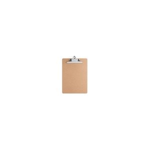 CLIPBOARD, 9" X 12.5", BROWN