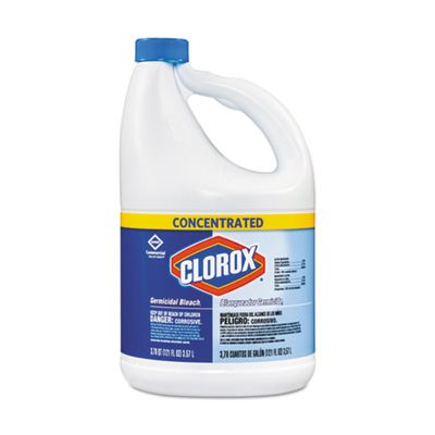 BLEACH, CLOROX, DISINFECTANT, GERMICIDAL, REGULAR,  121OZ