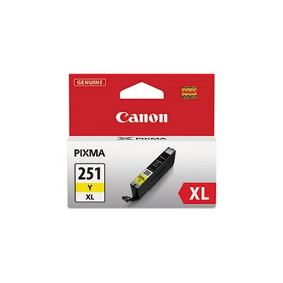 INK, CANON, (CLI-251XL), ChromaLife100+ High-Yield Ink, YELLOW