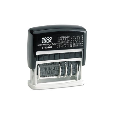 STAMP, COSCO 2000, Micro Message Dater, Self-Inking