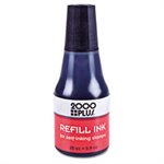 INK, REFILL, Self-Inking STAMP PAD INK, BLACK, 0.9 oz. Bottle