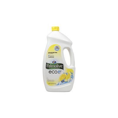 DISH DETERGENT, Automatic, PALMOLIVE, Dishwashing Gel, Lemon, 75oz Bottle