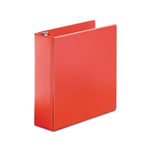 SuperStrength Locking Slant-D Ring Binder, 3" Cap, 11 x 8 1 / 2, Red