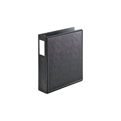 BINDER, SuperLife, Easy Open, Locking, Slant-D Ring, 2" Cap, 11" x 8.5", Black