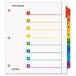 INDEX, SYSTEM, OneStep Plus, 8-Tab, Multicolor