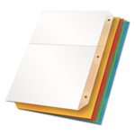 POCKETS, BINDER, Poly, Ring, 11" x 8.5", Assorted Colors, 5 / Pack