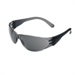 GLASSES, SAFETY, Checklite, Scratch-Resistant, Gray Lens