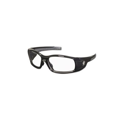 GLASSES, SAFETY, Swagger, Black Frame, Clear Lens