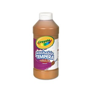 PAINT, TEMPERA, Artista II, Washable, Brown, 16 oz