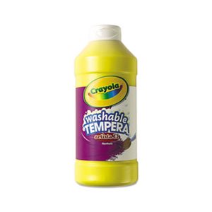 PAINT, TEMPERA, Artista II, Washable, Yellow, 16 oz