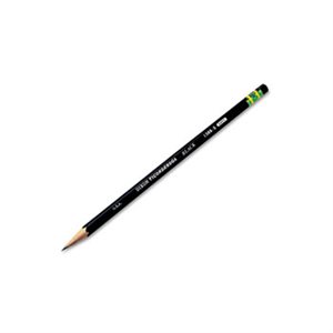 PENCIL, WOODCASE, HB, #2, BLACK, DOZEN