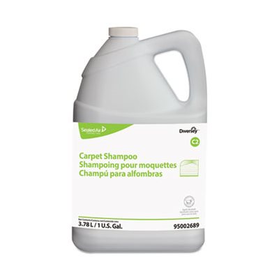 CLEANER, Carpet Shampoo, DIVERSEY, Floral, 1gal Bottle, 4 / Carton