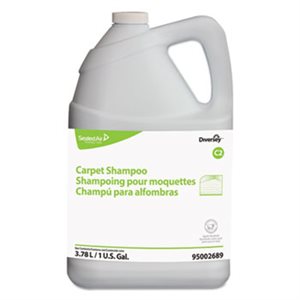 CLEANER, Carpet Shampoo, DIVERSEY, Floral, 1gal Bottle, 4 / Carton