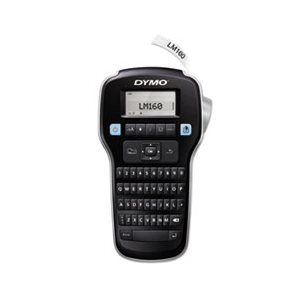 LABEL MAKER, DYMO, LabelManager 160P, 2 Lines, 7.9"w x 4.65"d x 1.9"h