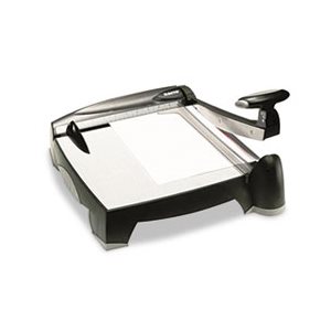 TRIMMER, PAPER, 12-Sheet, Laser, Guillotine, Plastic Base, 12" x 12"