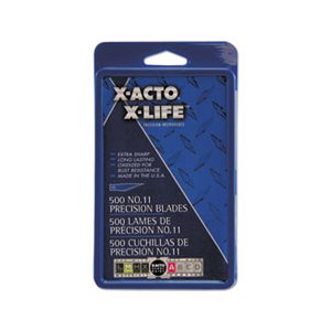 BLADES, #11 Bulk Pack, for X-Acto Knives, 500 / Box