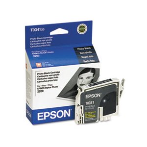 CARTRIDGE, EPSON, T034120 (34) Ink, Photo, Black