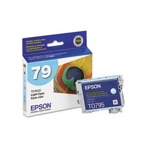 CARTRIDGE, EPSON, T079520 (79) Claria Ink, Light Cyan