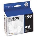 CARTRIDGE, EPSON, T159020 (159) UltraChrome Hi-Gloss 2 Gloss Optimizer Ink, Clear, 2 / PACK