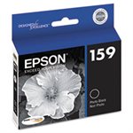 CARTRIDGE, EPSON, T159120 (159) UltraChrome Hi-Gloss 2 Ink, Photo Black