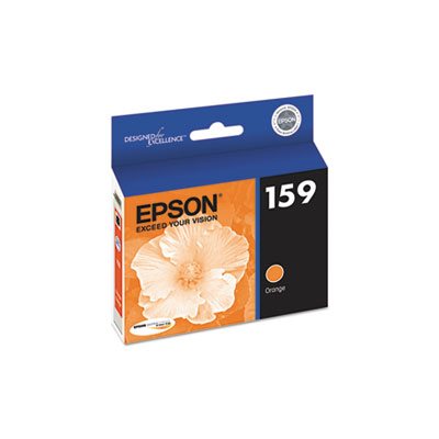 CARTRIDGE, EPSON, T159920 (159) UltraChrome Hi-Gloss 2 Ink, Orange