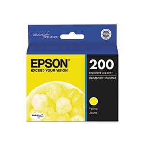 CARTRIDGE, EPSON, T200420 (200) DURABrite Ultra Ink, Yellow