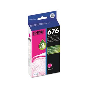 CARTRIDGE, EPSON, T676XL320 (676) DURABrite Ultra, High Yield, Magenta