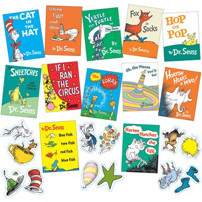 BULLETIN BOARD SET, DR. SEUSS BOOKS, MINI