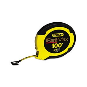 MEASURING TAPE, 100' W /  .375" BLADE, STAINLESS STEEL