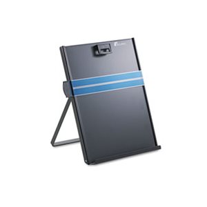 Copyholder, METAL, Steel, 200 Sheet Capacity, Black