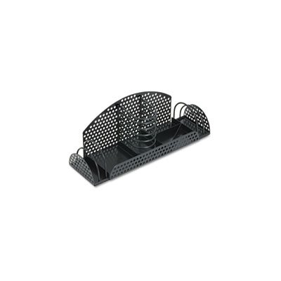 ORGANIZER, DESK, FELLOWES, Perf-Ect, Metal / Wire, 12.875" x 4" x 4.75", Black