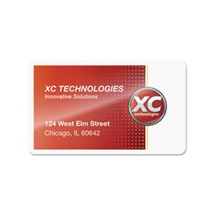 Laminating Pouches, 5mil, 2.25" x 3.75", Business Card, 100 / Pack