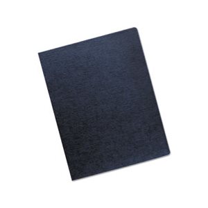 COVERS, BINDING SYSTEM, Linen, Texture, 11.25" x 8.75", Navy, 200 / Pack