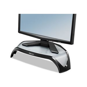 MONITOR STAND, RISER, FELLOWES, Smart Suites, Corner, 18.5" x 12.5" x 5.125", Black