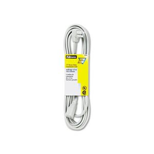 EXTENSION CORD, Indoor, Heavy-Duty, 3-Prong Plug, 1-Outlet, 15ft Length, Gray