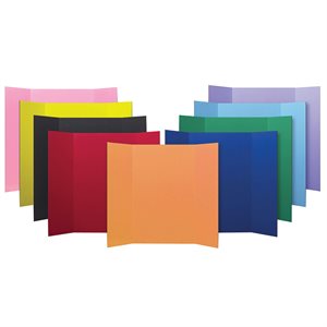 BOARD, PROJECT, MINI, 8 ASSORTED COLORS, 24 / PACK