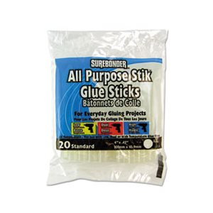 GLUE STICKS, Hot Melt, All Temps, 4", 20 / PACK