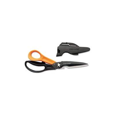 Cuts+More, 9 in. Length, 3-1 / 2 in. Cut, Black / Orange