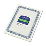 Certificates, Parchment Paper,  8.5" x 11", Blue Royalty Border, 50 / Pack