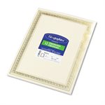 CERTIFICATES, Foil Enhanced, 8.5" x 11", Gold Flourish Border, 12 / Pack