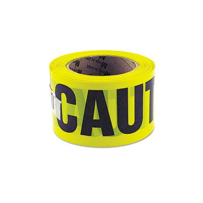 TAPE, CAUTION, SAFETY, Non-Adhesive, 3" x 1000'