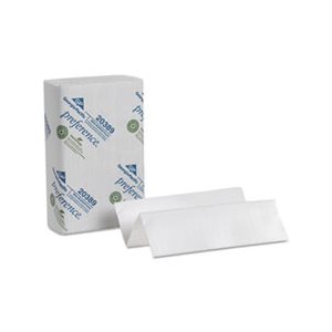 TOWELS, PAPER, Multifold, 9.25" x 9.4", White, 250 / Pack, 16 Packs / Carton